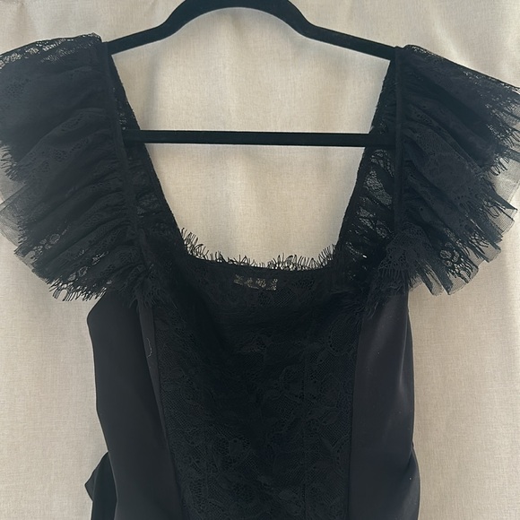 Free People lace detail crop top - Picture 3 of 4